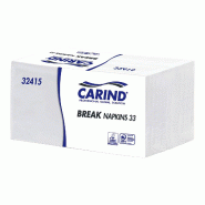 Serviettes Carind Maxi Supply, paquets de 400 g, 770 - blanc papier 8011576000495