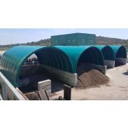 Tunnel de stockage Abristhor Industrie-BTP adaptable sur tous types de sols et sur blocs béton_1