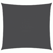 VidaXL Parasol en tissu oxford carré 2,5x2,5 m anthracite Modèle Sable Naturel - noir 135081