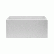 WellHome - Jardinière « Collection rodr-i » 80x40cm coloris blanc - blanc plastique WH13661
