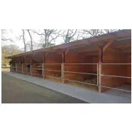 Abri de stabulation - ABR007 - Confort et robustesse pour chevaux_0