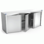 Armoire en acier inoxydable avec portes pliantes Armoire en acier inoxydable avec portes pliantes 1075x340x660 mm Horemaq - 080810