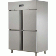 Armoire réfrigérée emboutie gn 2/1 - positive - 4 demi-portes pleines (OZ1400P-4P) AFI collin-lucy
