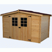 HABRITA Abri De Jardin 9.42m² Bois Naturel al3030.02n - beige 3760161074506