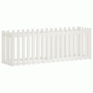 Helloshop26 - Jardinière bac lit surélevé plantes fleurs terrasse jardin de jardin design de clôture 200 x 50 x 70cm pin massif 02_0039810 - 30002 Helloshop26 - Jardinière bac lit surélevé plantes fleurs terrasse jardin de jardin design de clôture 200 x 50 x 70cm pin massif 02_0039810 - 30002