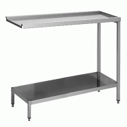 ITALCONCEPT L2G Table De Sortie Lv Reversible Sans Dosseret, 830 x 2000 x 576mm - 3616350153760