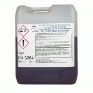 Liquide de décapage inox non toxique concentré - rc light inox dek l plus - mlbe10 - ricerca chimica