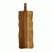 Novastyl - Planche à découper copa 55x18cm en bois d'acacia - 3256391049235