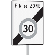 Panneaux permanents Taliasign B 500x650 classe 1 prescriptions zonales - PPTLGLV1B51-TL01_0