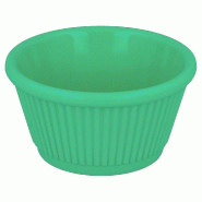 Ramequin mélamine vert 9cl Ø7,8x3,4cm - par 48