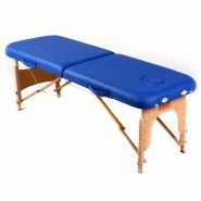 Table de massage pliante basic bleu   sac de transport