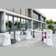 Tabouret haut outdoor KARLA - Sokoa Tabouret haut outdoor KARLA - Sokoa