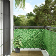 Vidaxl écran d'intimité de jardin aspect de plante vert 800x90 cm pvc 4005465 Vidaxl écran d'intimité de jardin aspect de plante vert 800x90 cm pvc 4005465