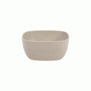 ADRIER - CC-0006-BEIG - (Pack de 6 unités) - Bol carré 1,7L - beige plastique CC-0006-BEIG
