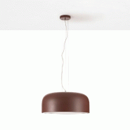 AQA Design Lustre FAY en métal bronze, acrylique L.52 P.52 H.120 - bronze métal MP04042