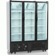Armoire réfrigérée noire sans canopy 825L | Tefcold - FS1600H