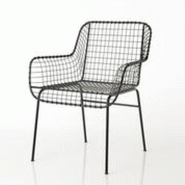 Chaise métal L70XP50XH89CM