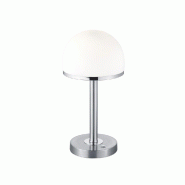 Lampe de table 4,5W LED nickel mat avec variateur tactile, 3000K, 450 Lm - Trio - Berlin - cuivre 4017807371758
