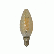 Led fil cob torsade e14 4w 2700°k golden blister Led fil cob torsade e14 4w 2700°k golden blister