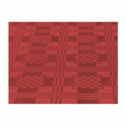 MONOUSO - Nappe imperméable rouge 1,2x5m (1 pièce) - rouge papier 8424345100294
