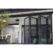 Porte repliable, ou porte accordéon sur mesure en aluminium - GRI Fabricant