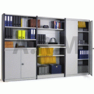 Rayonnage peint version spéciale bureaux EPSILON