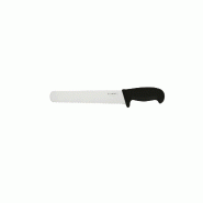Schneider - Couteau de boulanger ondulé, taille : 25 cm - noir acier 260561