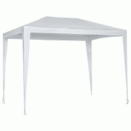 Tente autoportante basic, acier blanche, 5.6 m²
