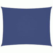 VidaXL Voile de parasol tissu oxford rectangulaire 3,5x5 m bleu Modèle Jardin Epsilon Prime - 135545