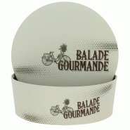 Boite carton ronde empilable Balade Gourmande Ø26 - Boite carton ronde empilable Balade Gourmande Ø26 -