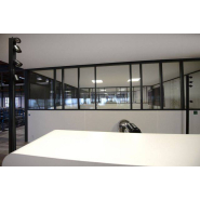 Cloison modulaire mi-hauteur déplaçable et pratique pour les startup