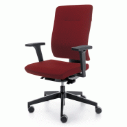 Fauteuil de Bureau pivotant  - Hauteur réglable, Dossier inclinable, Accoudoirs 3D - EWS.81