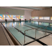 Fond  mobile avec paroi isolante intégrée pour deux températures dans un même bain