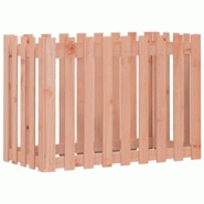 Helloshop26 - Jardinière bac lit surélevé plantes fleurs terrasse jardin de jardin design de clôture bois douglas massif marron 02_0039823 - 30002 Helloshop26 - Jardinière bac lit surélevé plantes fleurs terrasse jardin de jardin design de clôture bois douglas massif marron 02_0039823 - 30002