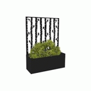 Jardinière en fer avec treillis Motif oiseaux Esschert Design - noir 8714982196492 Jardinière en fer avec treillis Motif oiseaux Esschert Design - noir 8714982196492