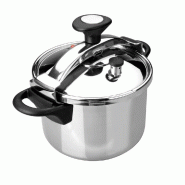 Lacor - 71878 - Casserole à pression Classic M/poignée du couvercle 8 litres - inox 71878