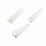 Moule à fraises Silikomart 120 en silicone blanc - blanc silicone 8051085303557