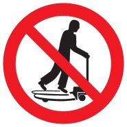 Panneaux rigides ronds 180 mm interdictions obligations - PNRPSC-TL03/IMCH_0