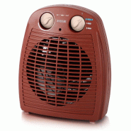 Radiateur soufflant Emerio - 25 m² - 2 réglages - Thermostat réglable - Anti-basculement - FH-106737.13 Rouge - rouge plastique 7333282033286