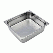 RM GASTRO Bac gastronorme perforé GN 2/3 - 100 en inox REDFOX - GND 2/3-100 - REDFOX - 0615402356541