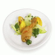 100 Assiettes Carton 18 Cm Écologique - 3000000231654