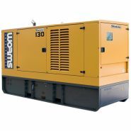 130 tvo silentstar  groupes électrogènes industriel - worms entreprises -  (diesel) 108 kw – 135 kva