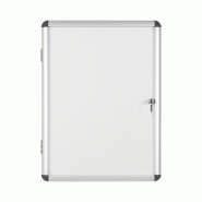 Bi-office Vitrine magnétique Enclore - blanc acier VT610109150