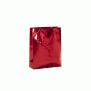 Clairefontaine Lot de 5 Sac cadeau Valentine, petit format (17x6x22 cm), papier 170 g/m², ruban satin assorti - 3329682128893
