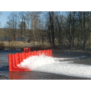 2 boudins anti-inondation 90 cm 0BLOC® (Barrières anti-inondation