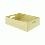 Fond carton avec poignées 58,2x38,2x10,8cm pour cagette - par 40