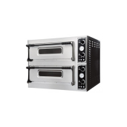 Four à pizza électrique 12 pizzas Ø35 cm - Basic XL66 - 2 chambres, température jusqu'à 455°C_0