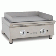 Fry-Top à gaz lisse en ACIER rectifié - L700 | Arilex - 70FRYGRN Fry-Top à gaz lisse en ACIER rectifié - L700 | Arilex - 70FRYGRN