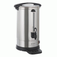 GastroHero Cafetière / percolateur GDCB 18,2 Litres, avec robinet et filtre en inox - argenté inox GDCB18.2