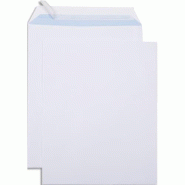 GPV Boîte de 250 pochettes Everyday blanches 260x330/24, 90 g/m², adhésives avec bande - 3250650008346